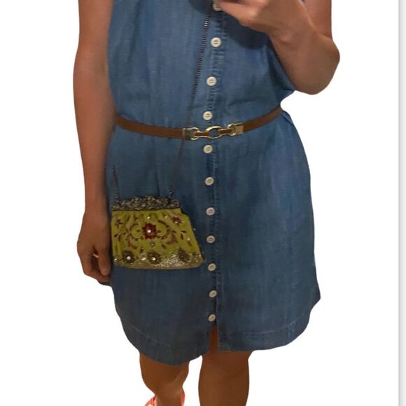 𝅺VINTAGE silk bag/  pouch/wallet in good condition. - Picture 4 of 14